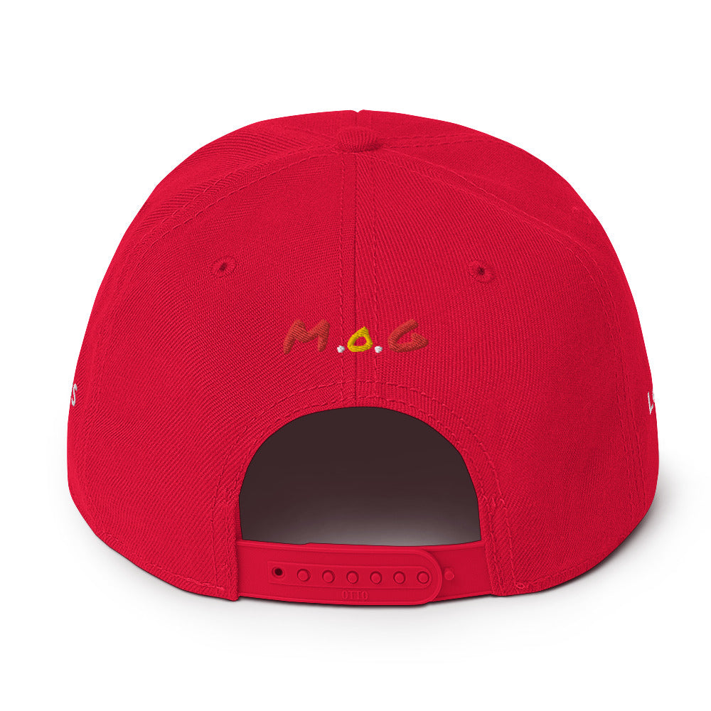 Jesus Gang Flaming Hot-Boy Snapback Hat