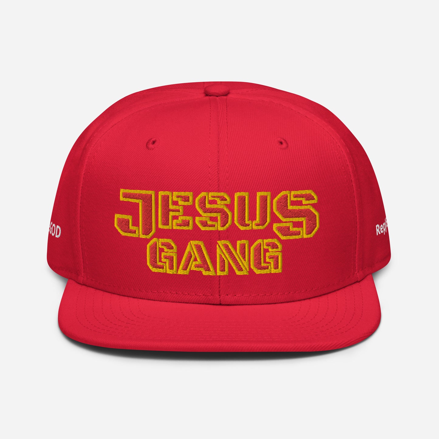 Jesus Gang Flaming Hot-Boy Snapback Hat