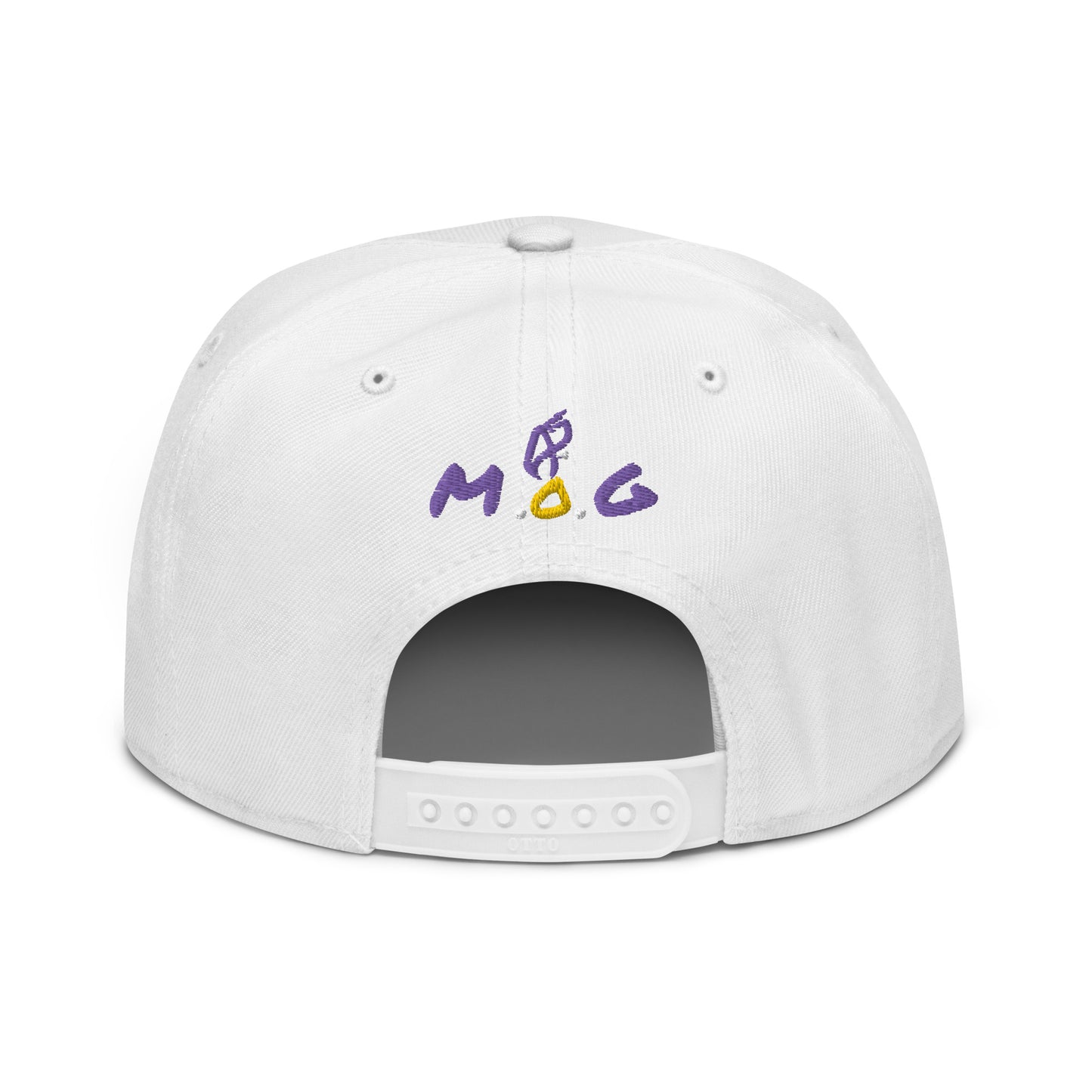 Jesus Gang PurpleMamba WHT Snapback Hat