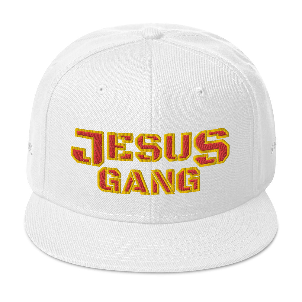 Jesus Gang Flaming Hot-Boy Snapback Hat