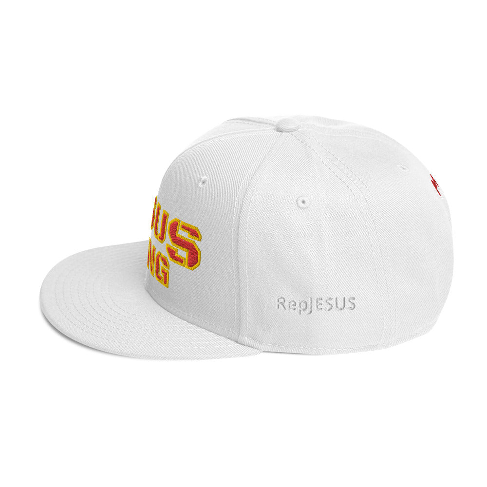 Jesus Gang Flaming Hot-Boy Snapback Hat