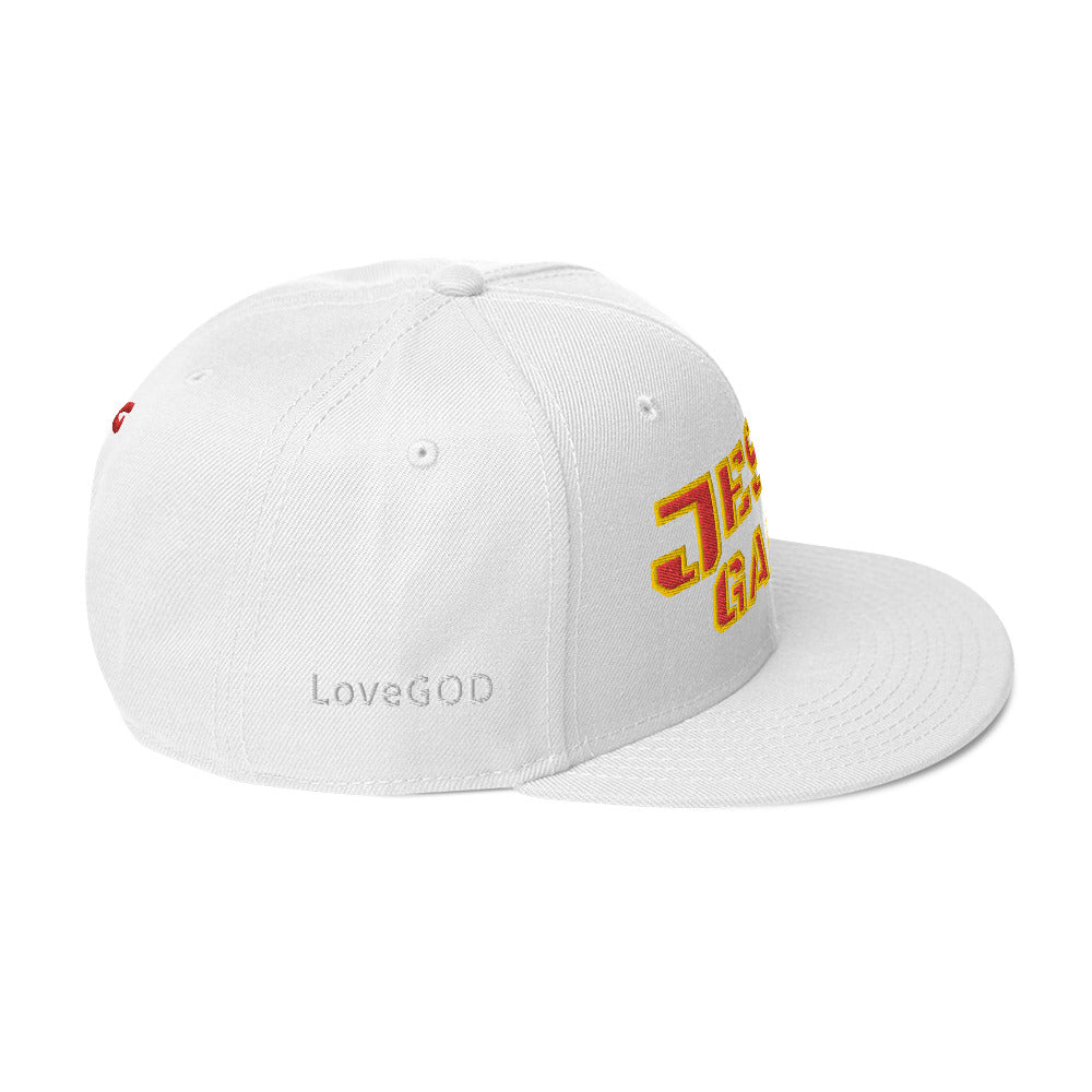 Jesus Gang Flaming Hot-Boy Snapback Hat