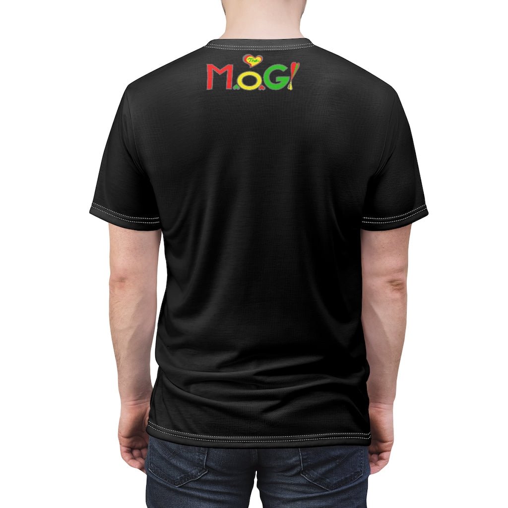 God is Love Reggae BLK T-shirt By The M.O.G *Premium print*