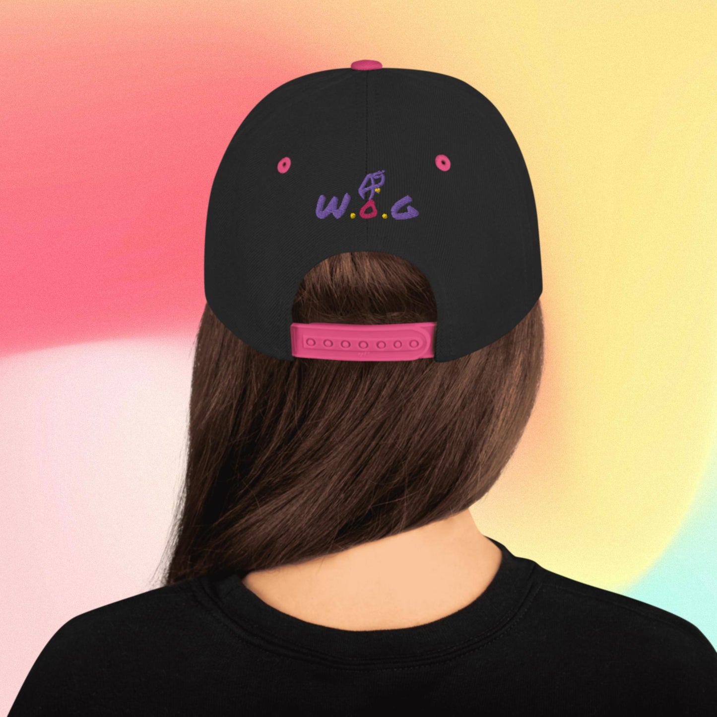 Jesus Gang Covenant Bow Snapback PINK