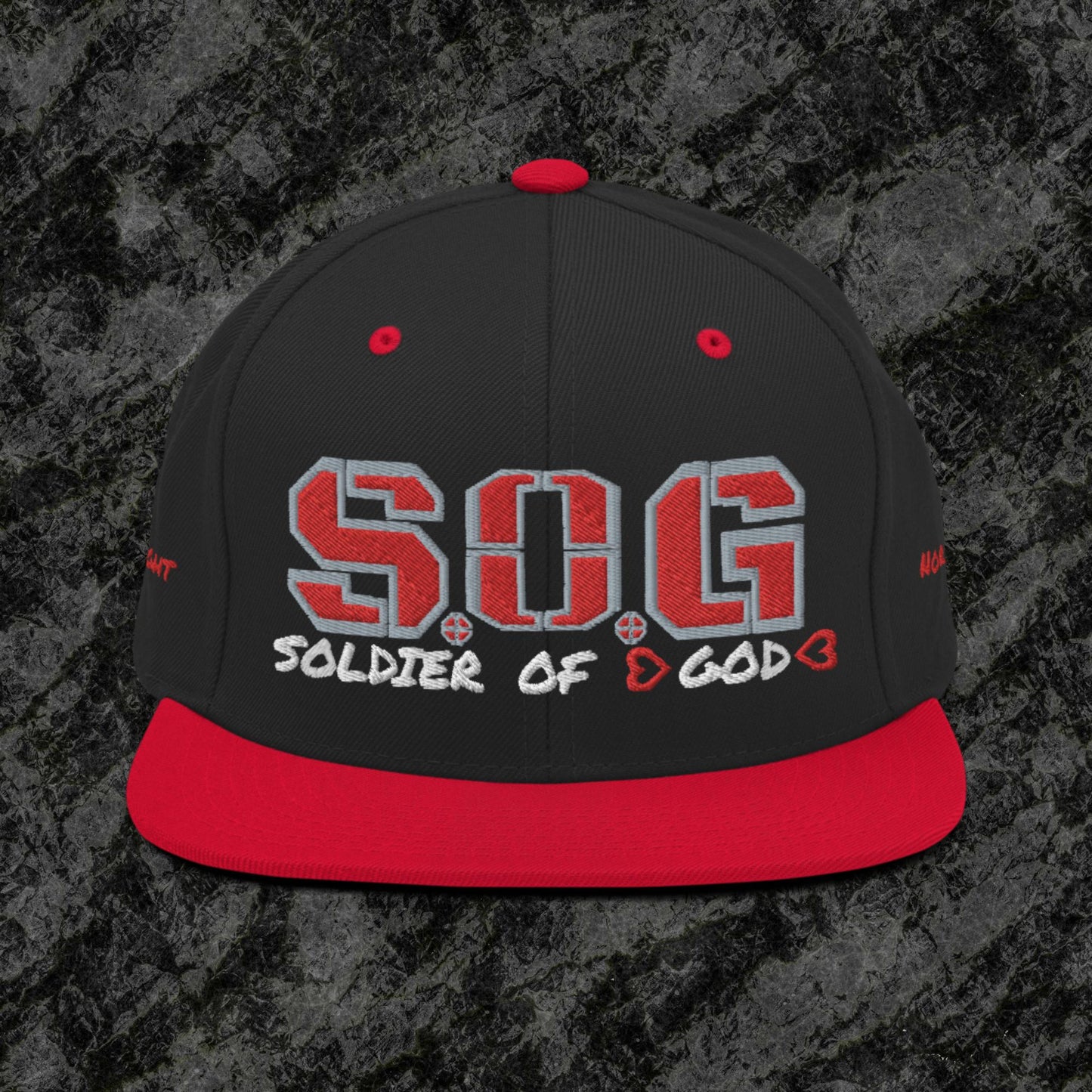 Soldier Of God Chi Snapback RED/GRY