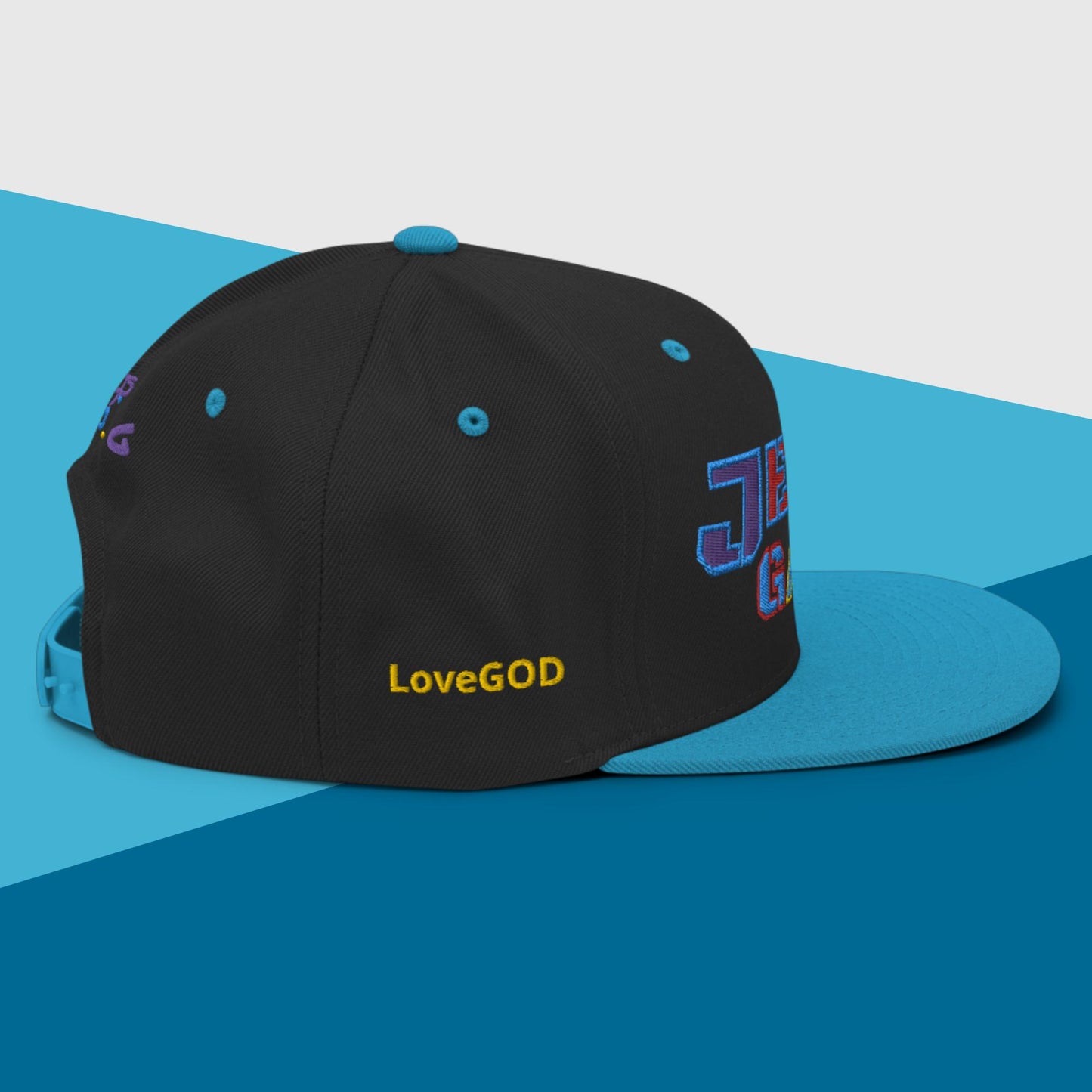 Jesus Gang Covenant Bow Snapback BABY BLU