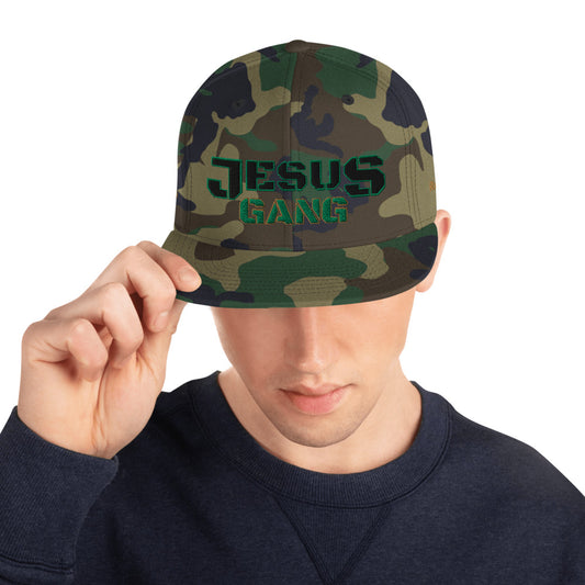 Jesus Gang Army of the Lord CAMO Snapback