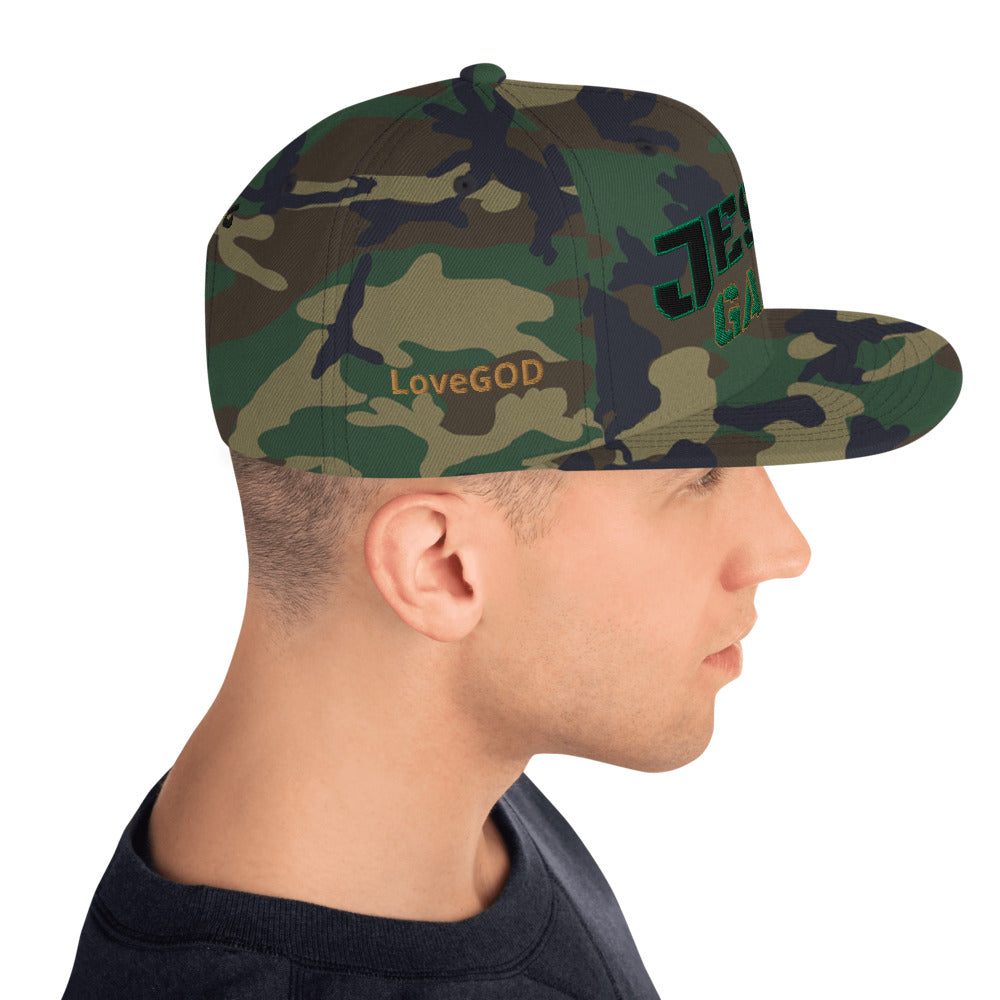 Jesus Gang Army of the Lord CAMO Snapback