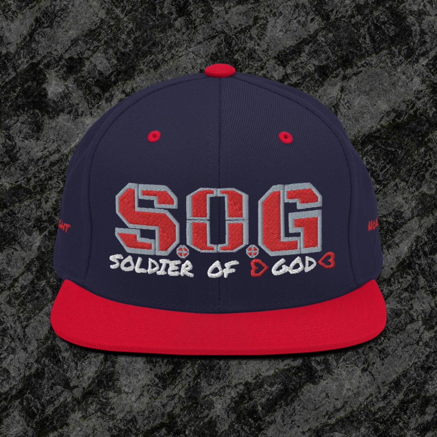 Soldier Of God Chi Snapback RED/GRY