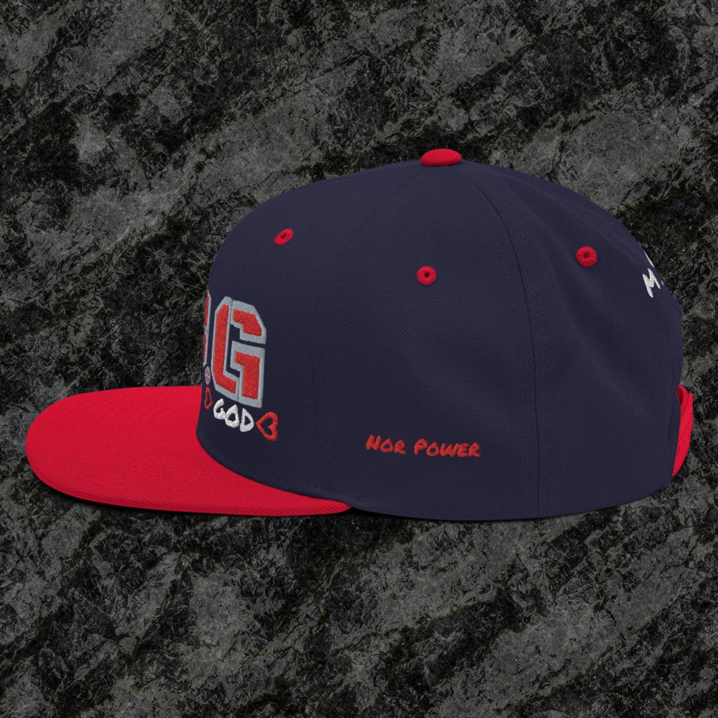 Soldier Of God Chi Snapback RED/GRY