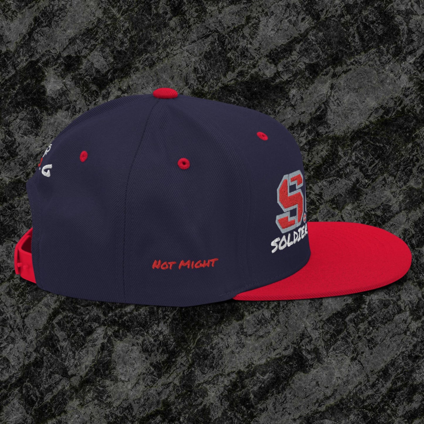 Soldier Of God Chi Snapback RED/GRY