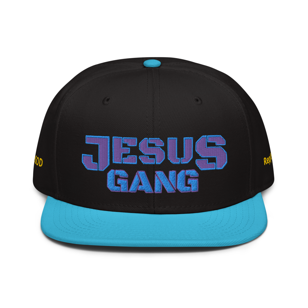 Jesus Gang *SNAPBACK* Holywater BLU/Royal PURP By The M.O.G