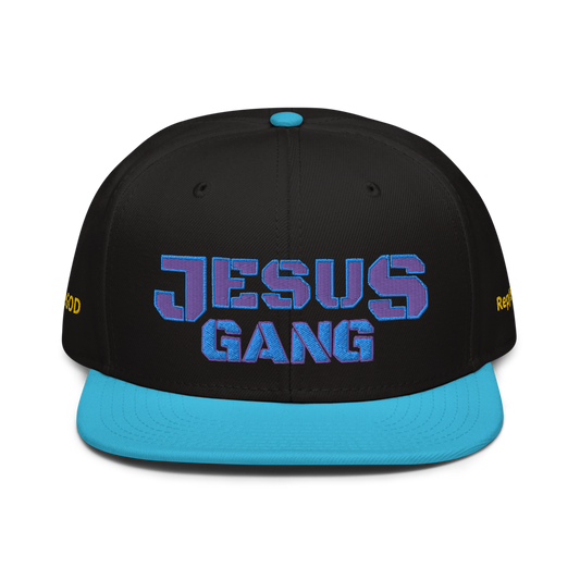 Jesus Gang *SNAPBACK* Holywater BLU/Royal PURP By The M.O.G