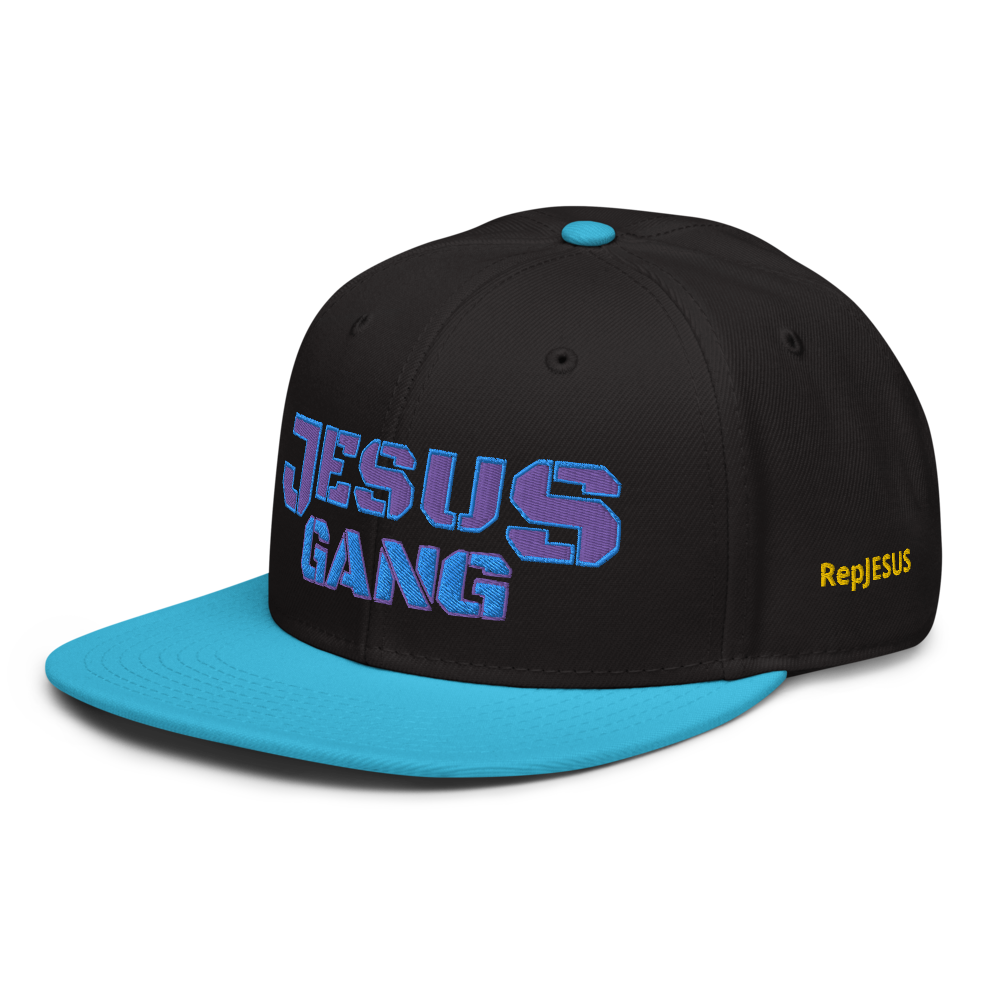 Jesus Gang *SNAPBACK* Holywater BLU/Royal PURP By The M.O.G