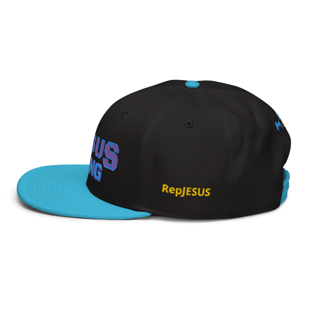 Jesus Gang *SNAPBACK* Holywater BLU/Royal PURP By The M.O.G