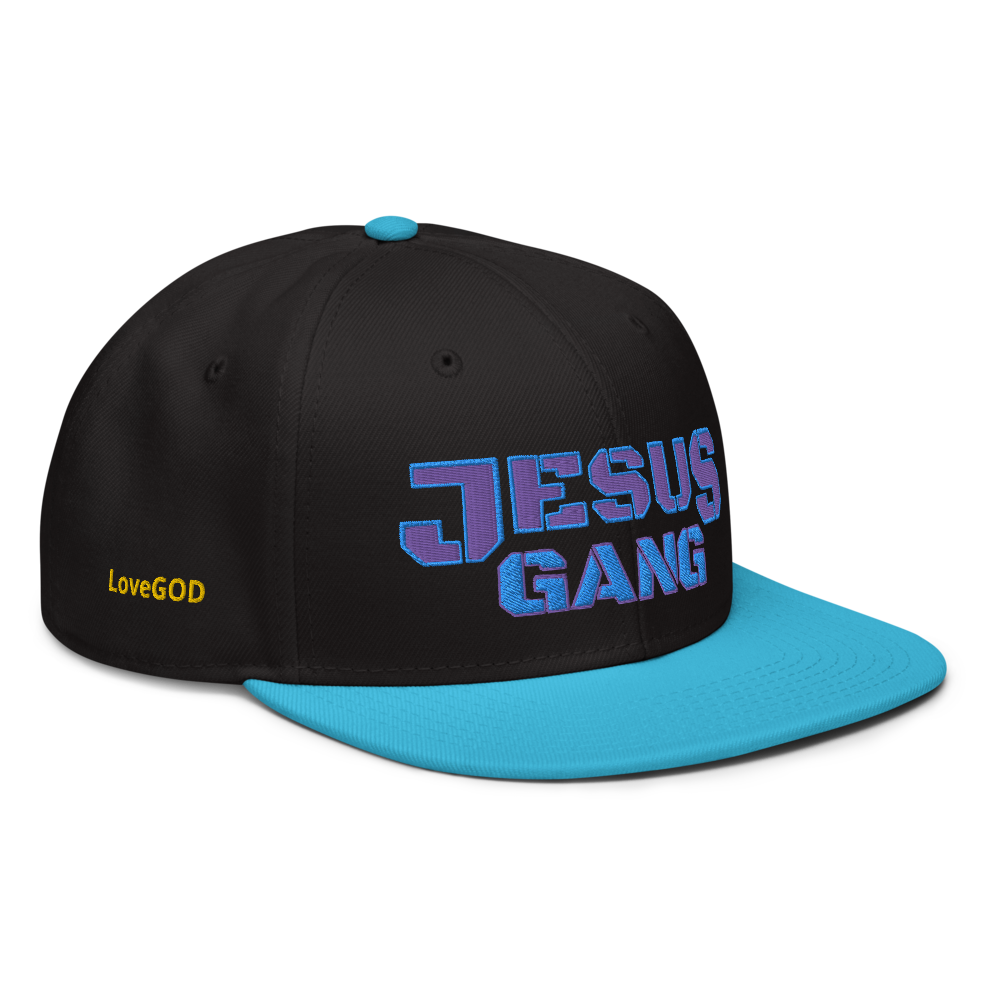 Jesus Gang *SNAPBACK* Holywater BLU/Royal PURP By The M.O.G