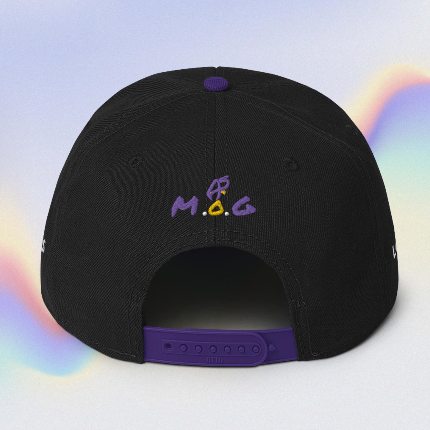 Jesus Gang Covenant Bow Royal Purple Snapback Hat