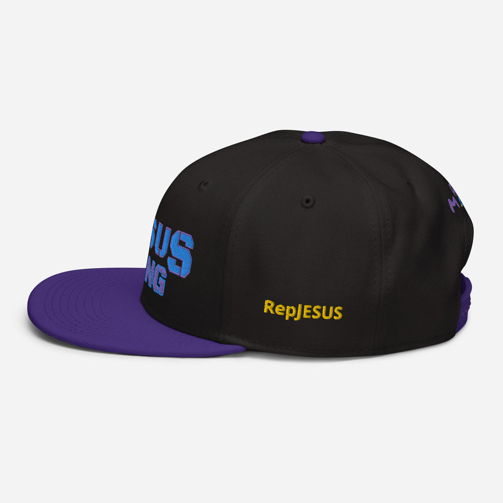 Jesus Gang *SNAPBACK* Royal PURP & Holywater BLU By The M.O.G